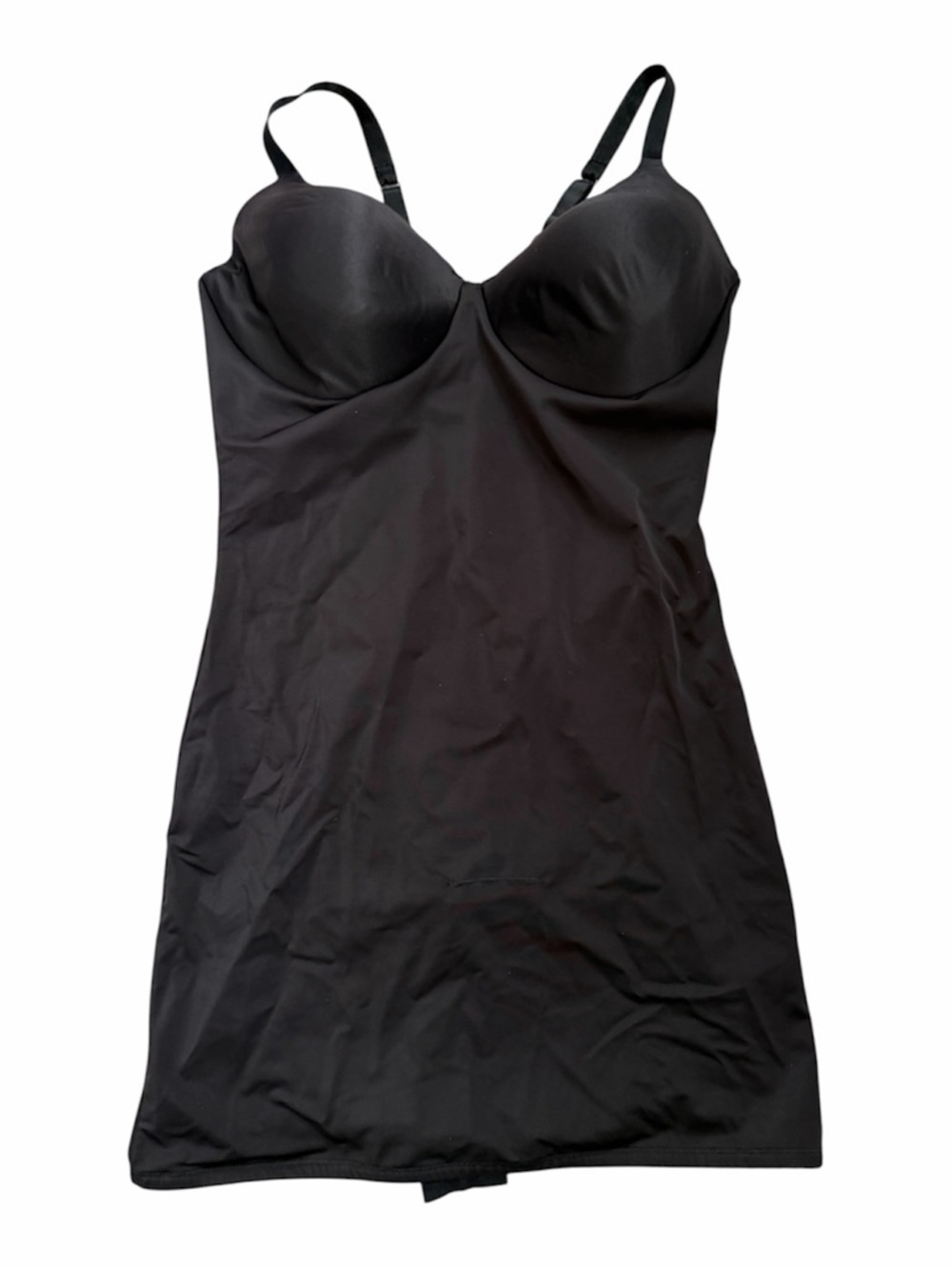 Bali Black Shaping Slip Dress - Women Intimates